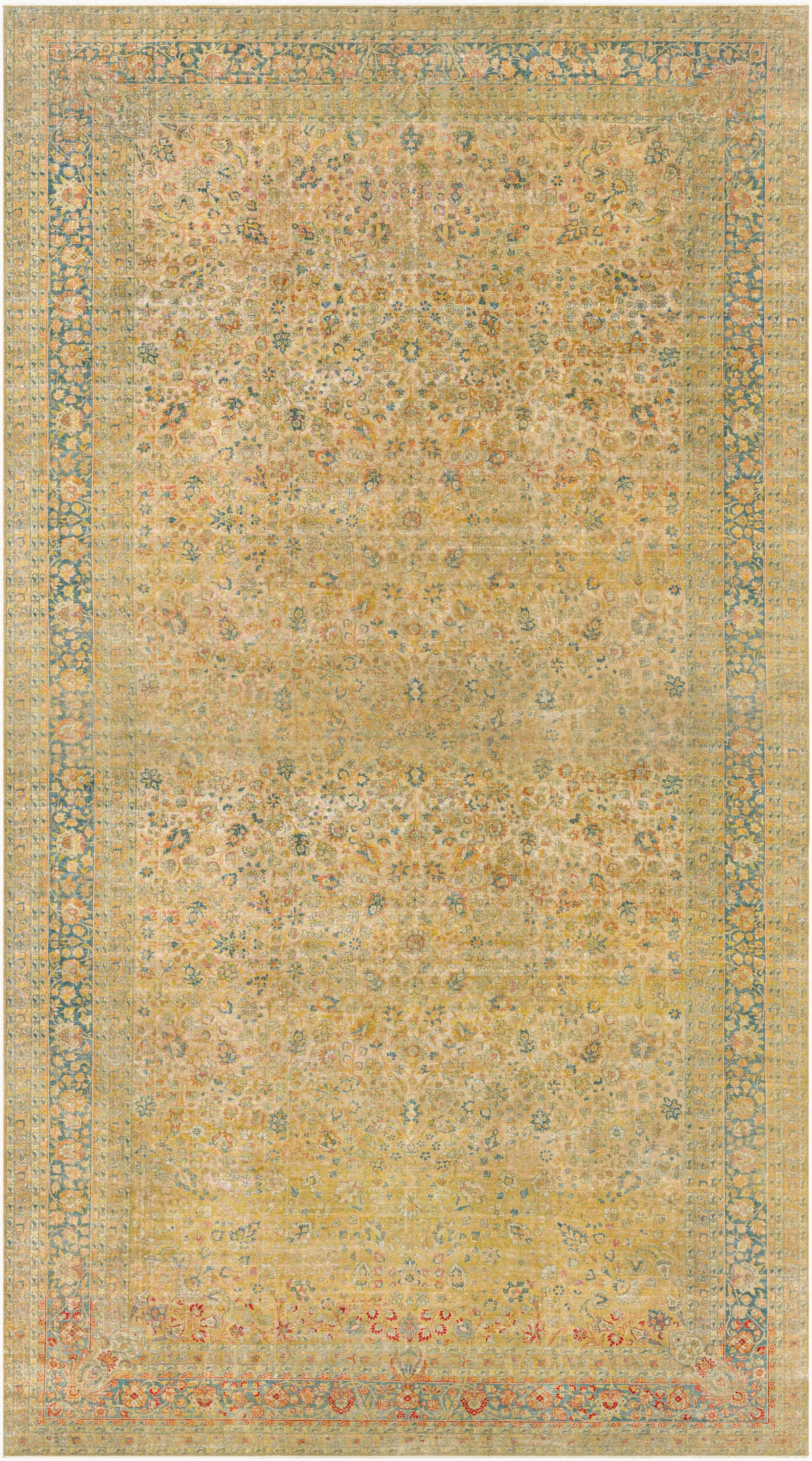 Antique One of a Kind Handmade Rug