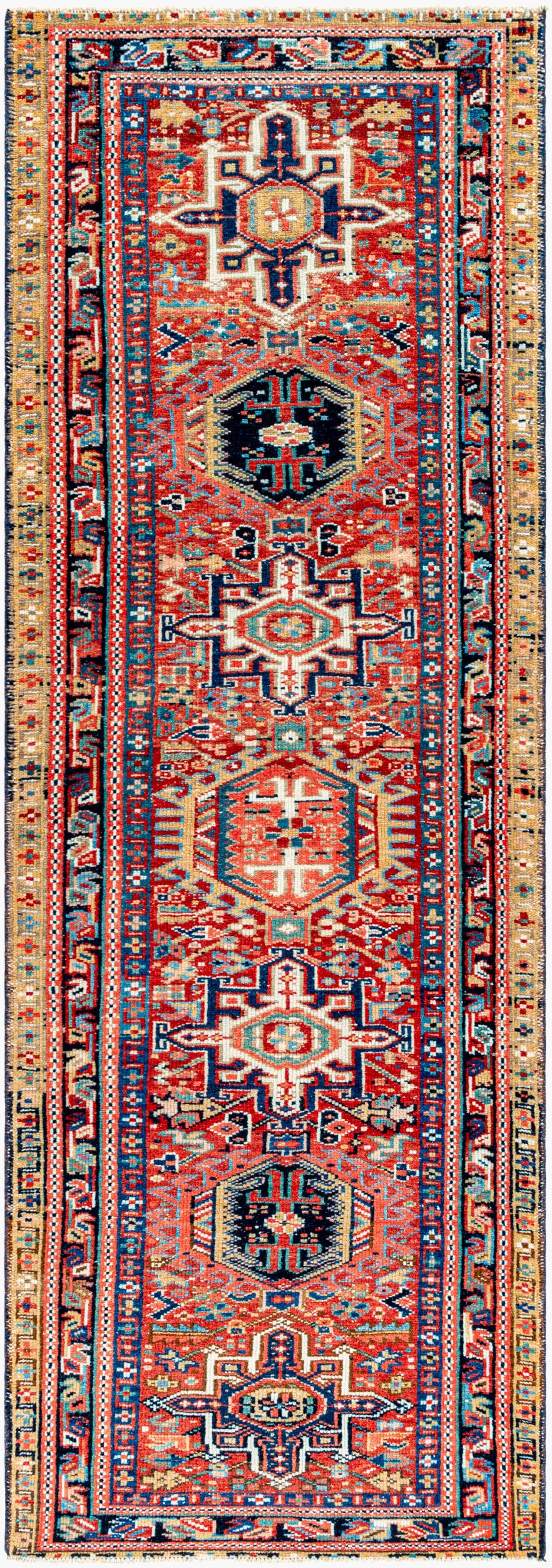 Antique One of a Kind Handmade Rug