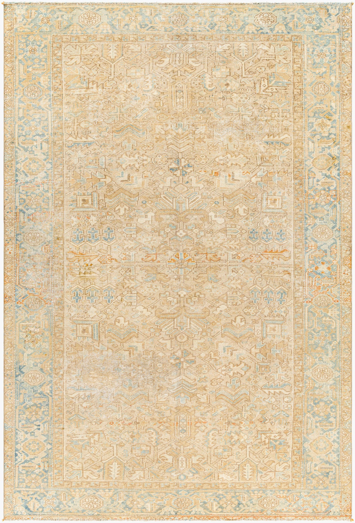 Antique One of a Kind Handmade Rug