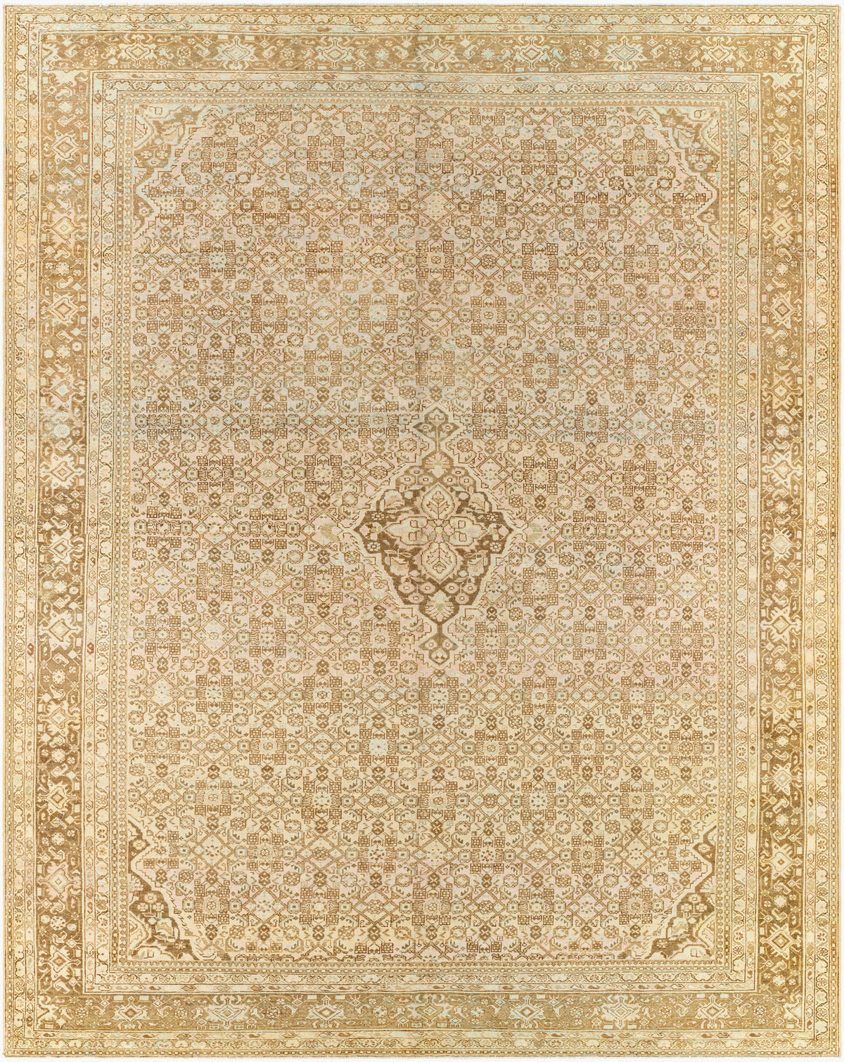 Antique One of a Kind Handmade Rug