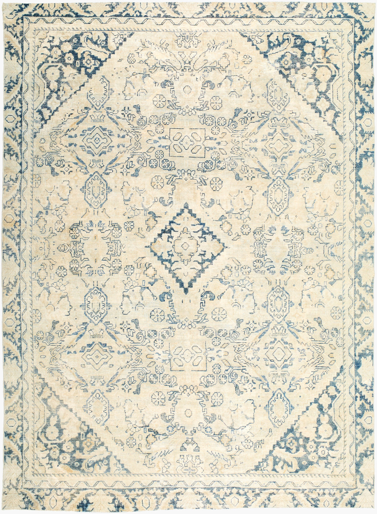 Antique One of a Kind Handmade Rug