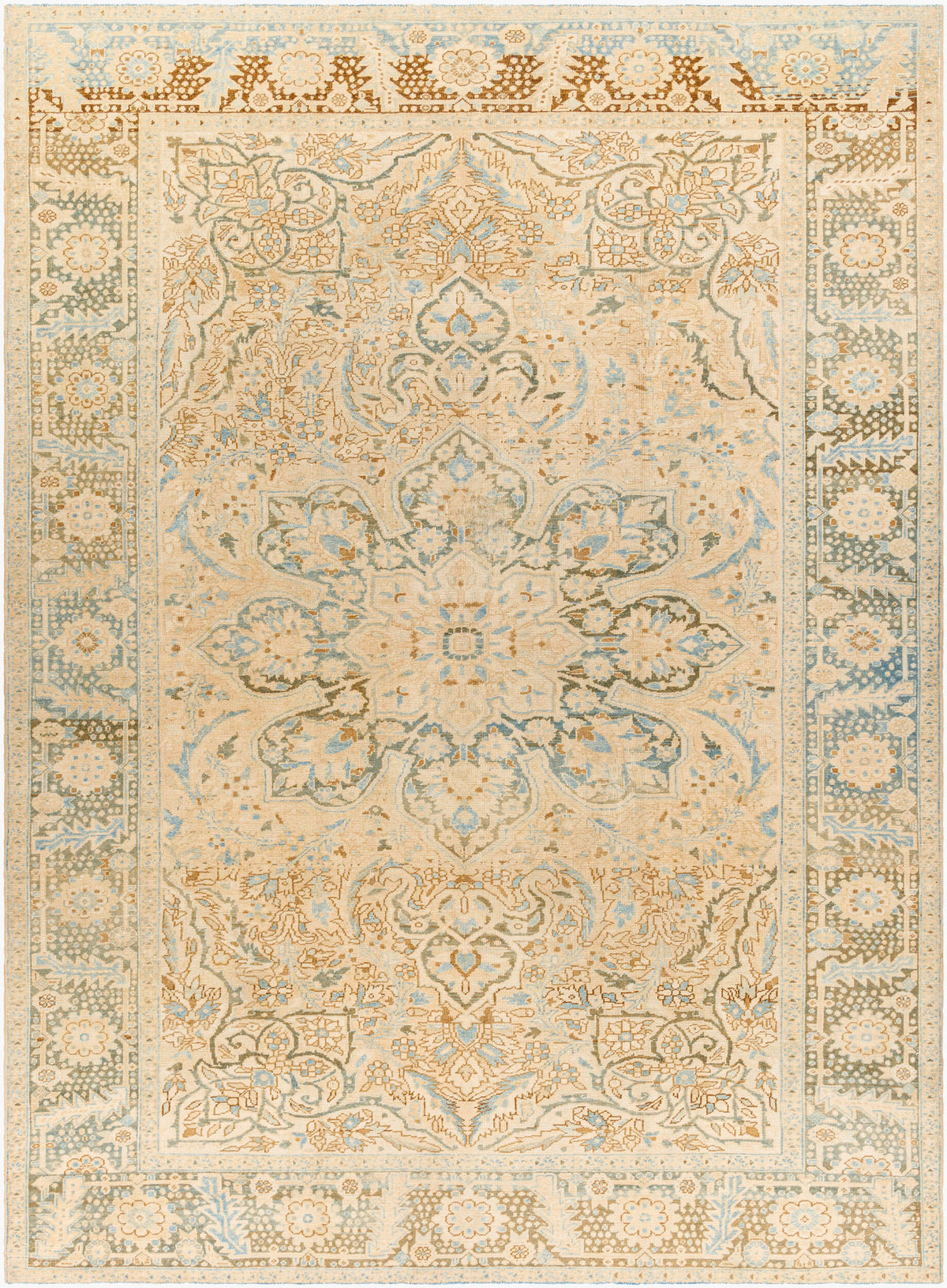 Antique One of a Kind Handmade Rug