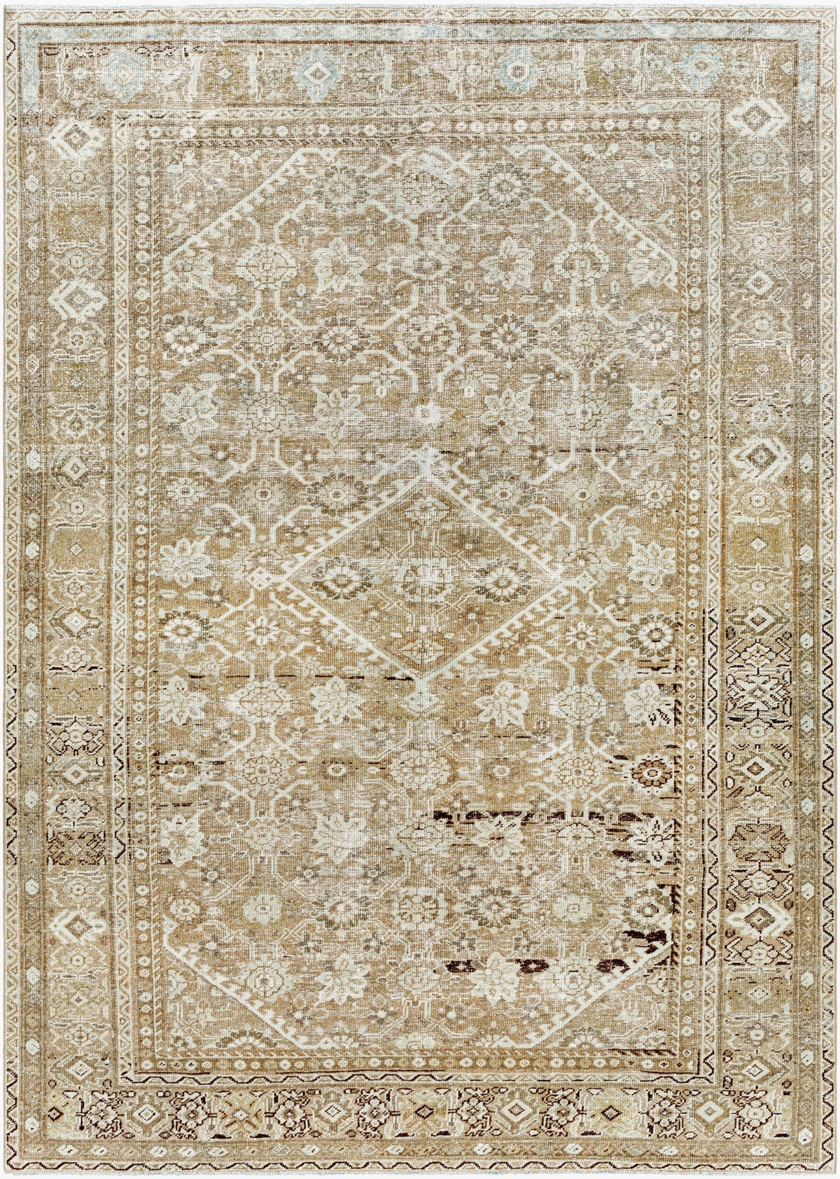 Antique One of a Kind Handmade Rug