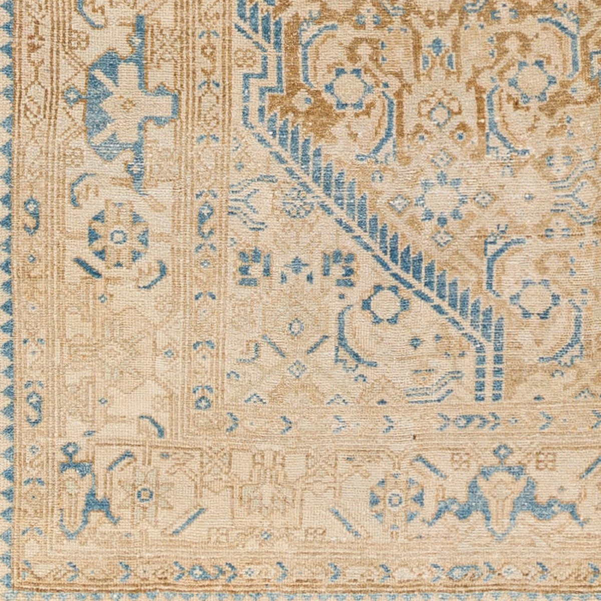 Antique One of a Kind Handmade Rug