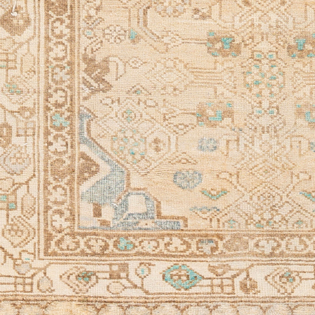 Antique One of a Kind Handmade Rug