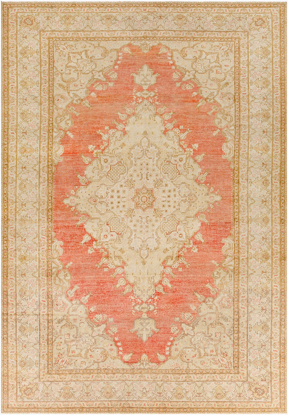 Antique One of a Kind Handmade Rug