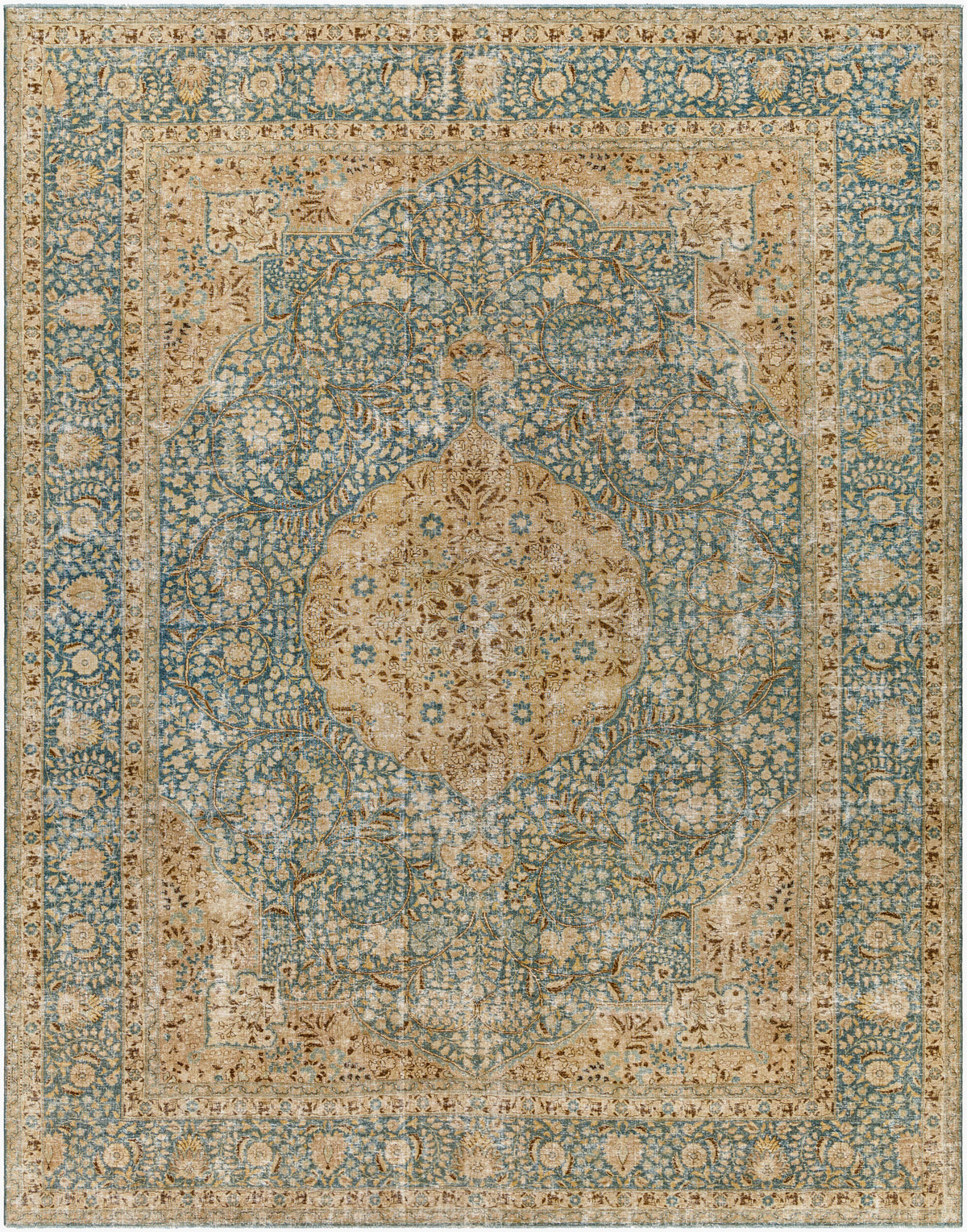 Antique One of a Kind Handmade Rug