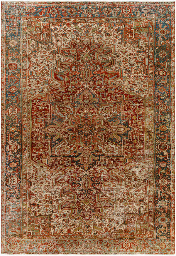 Antique One of a Kind Handmade Rug