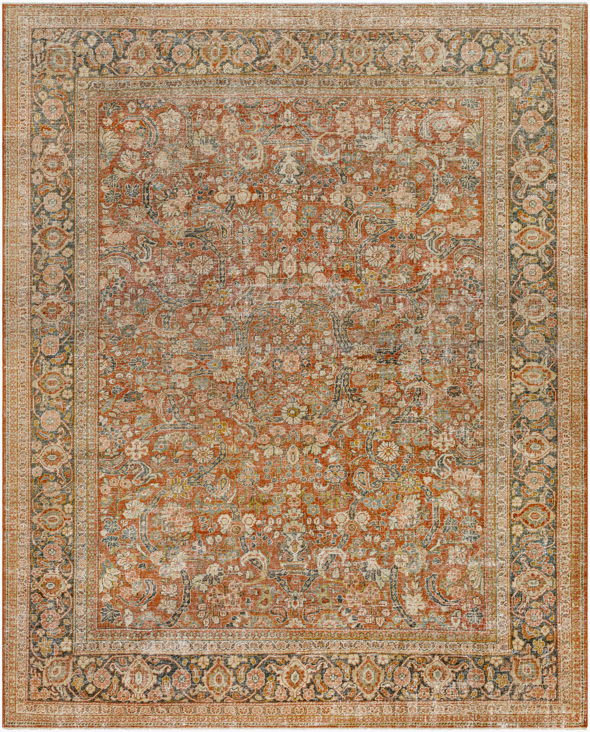 Antique One of a Kind Handmade Rug