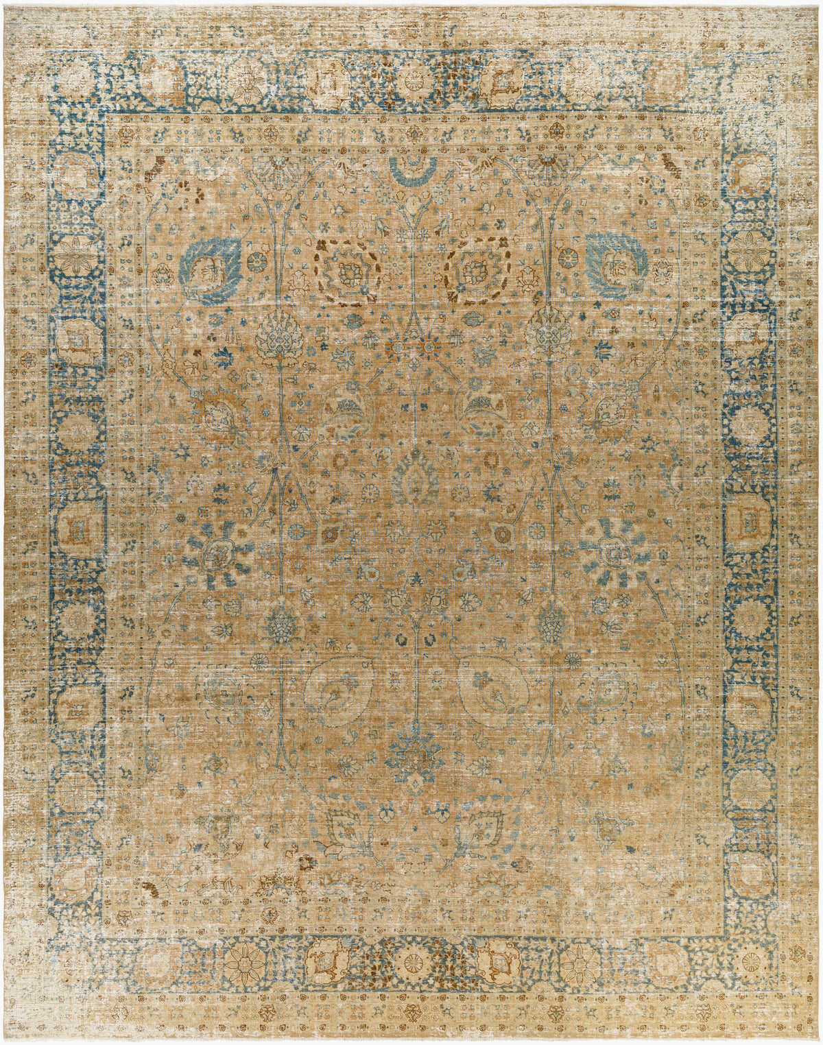 Antique One of a Kind Handmade Rug
