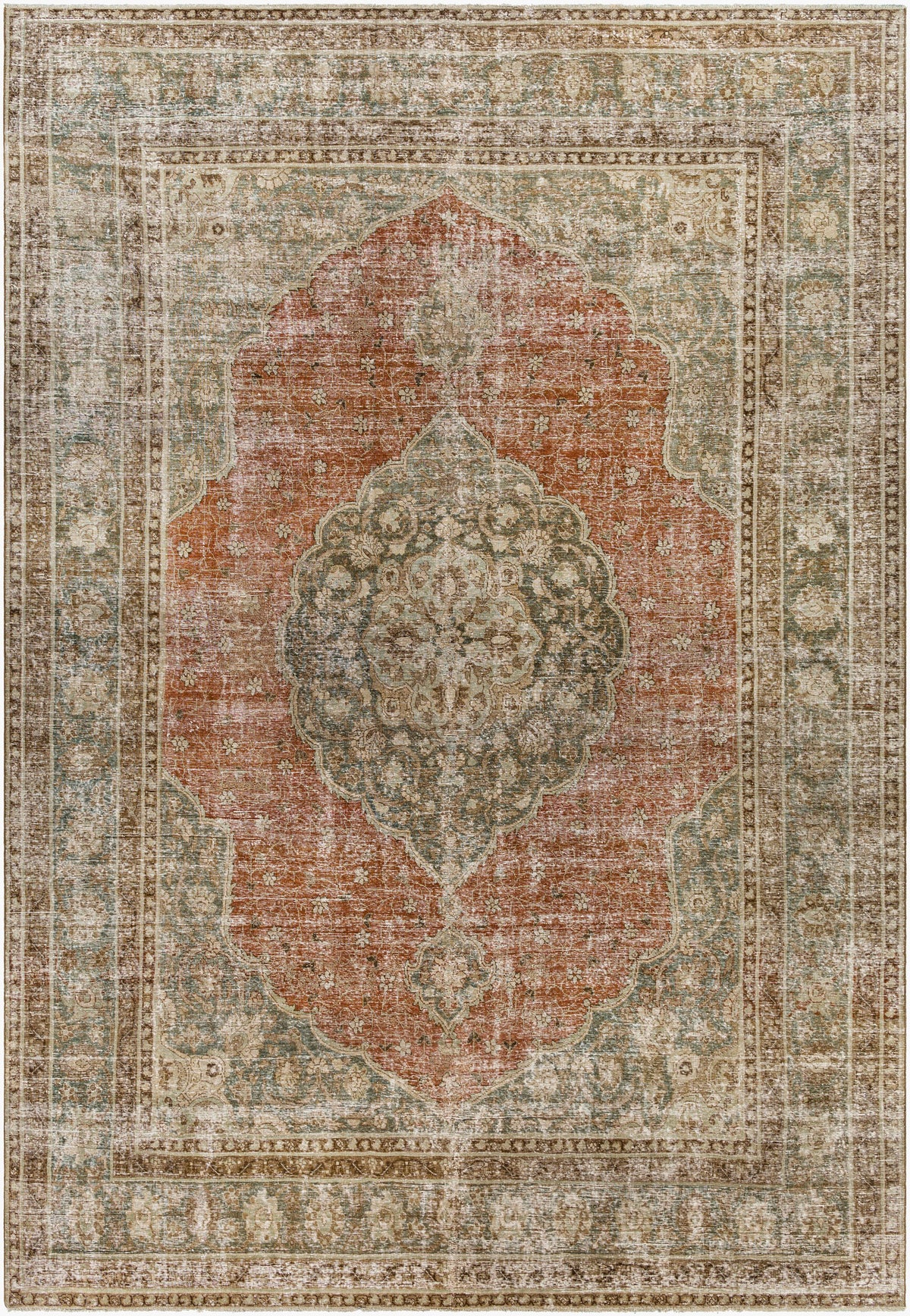 Antique One of a Kind Handmade Rug