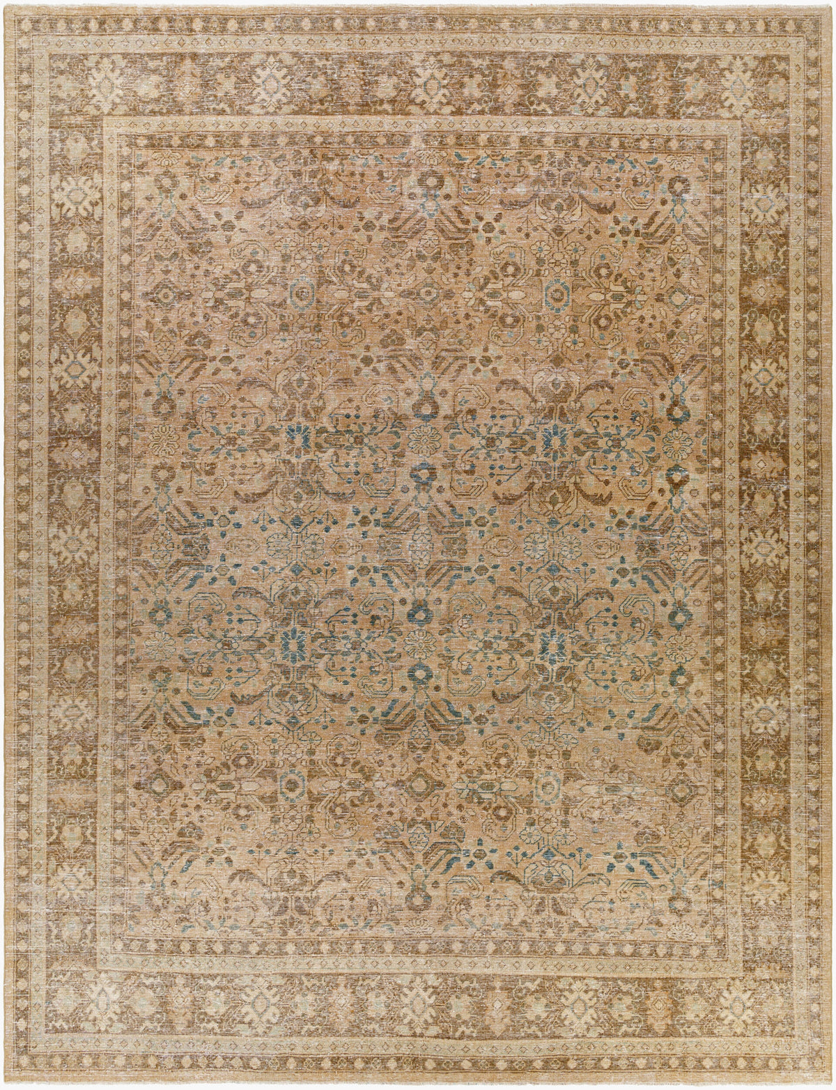 Antique One of a Kind Handmade Rug
