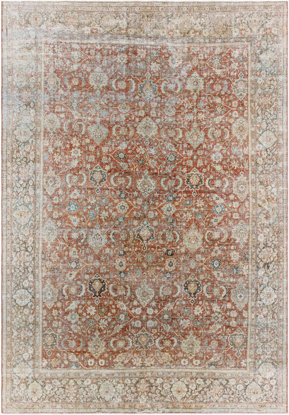 Antique One of a Kind Handmade Rug