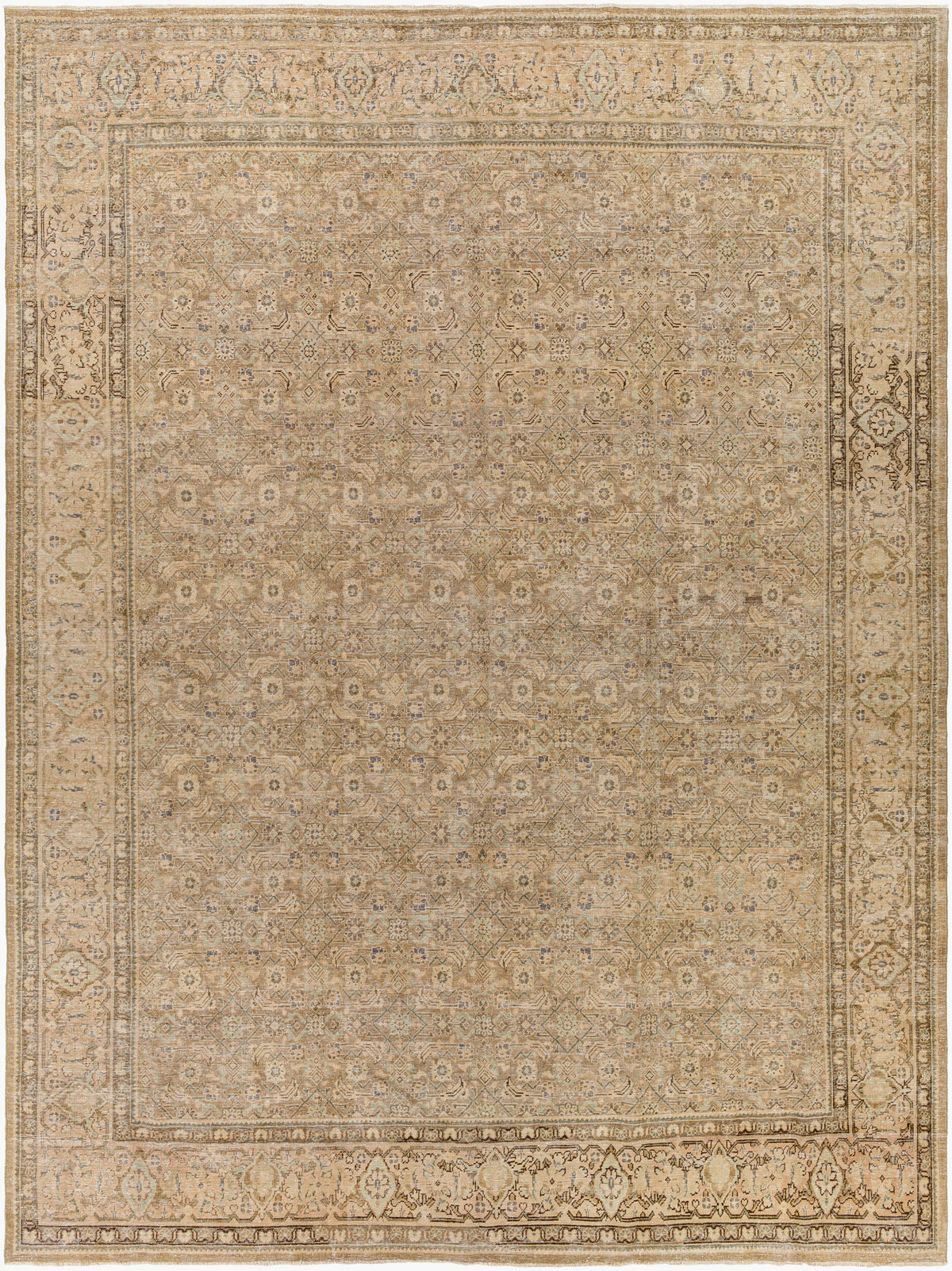 Antique One of a Kind Handmade Rug
