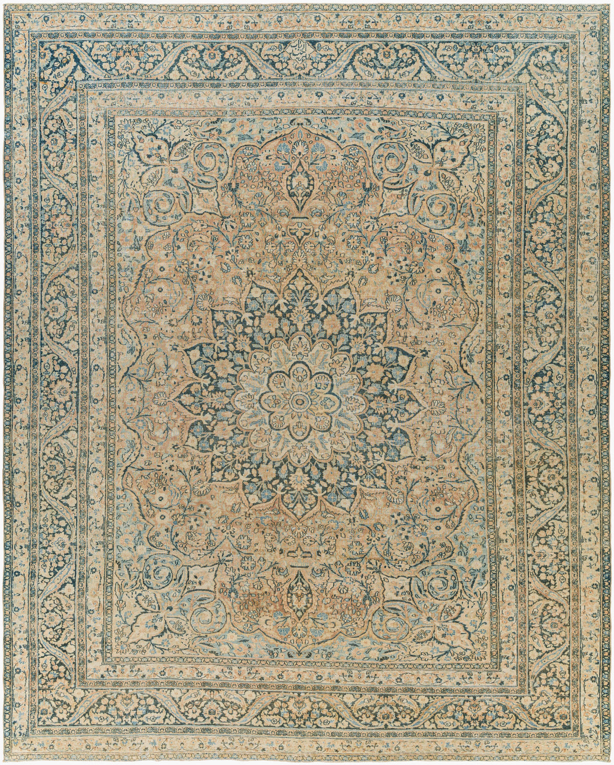 Antique One of a Kind Handmade Rug