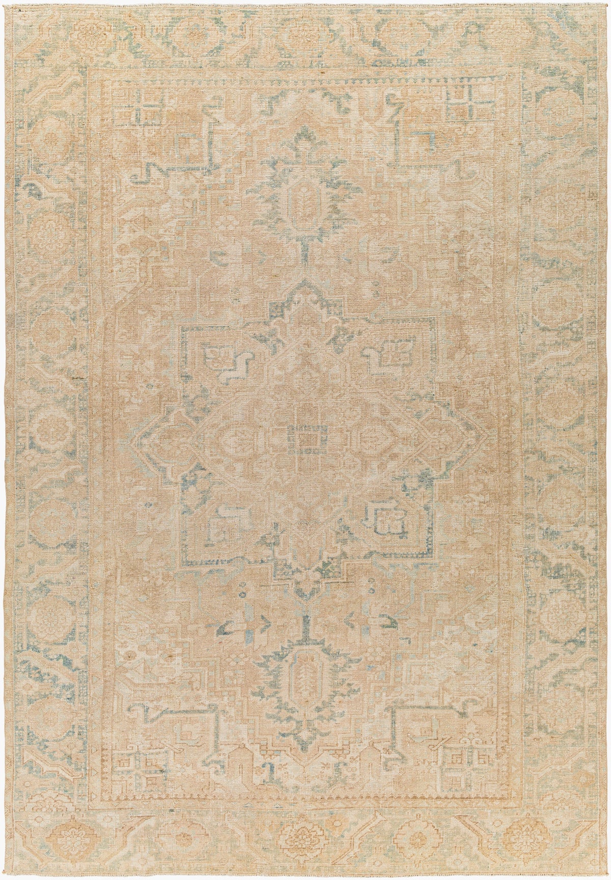 Antique One of a Kind Handmade Rug