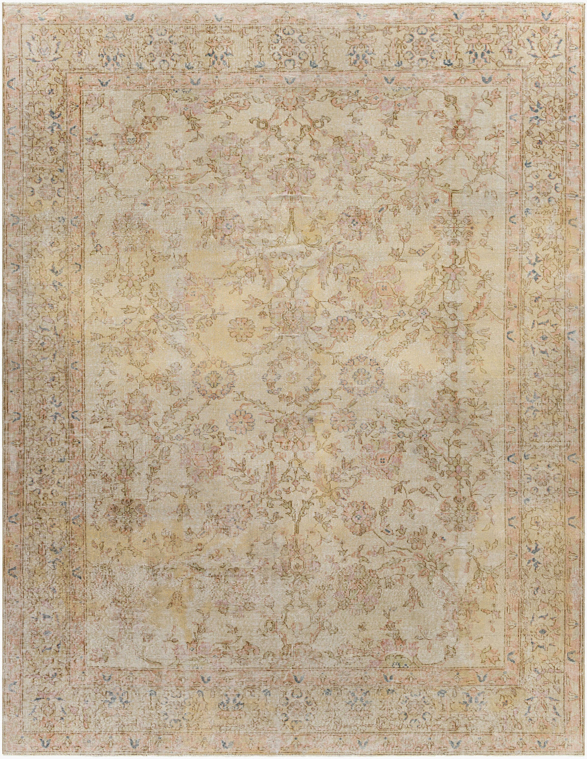 Antique One of a Kind Handmade Rug