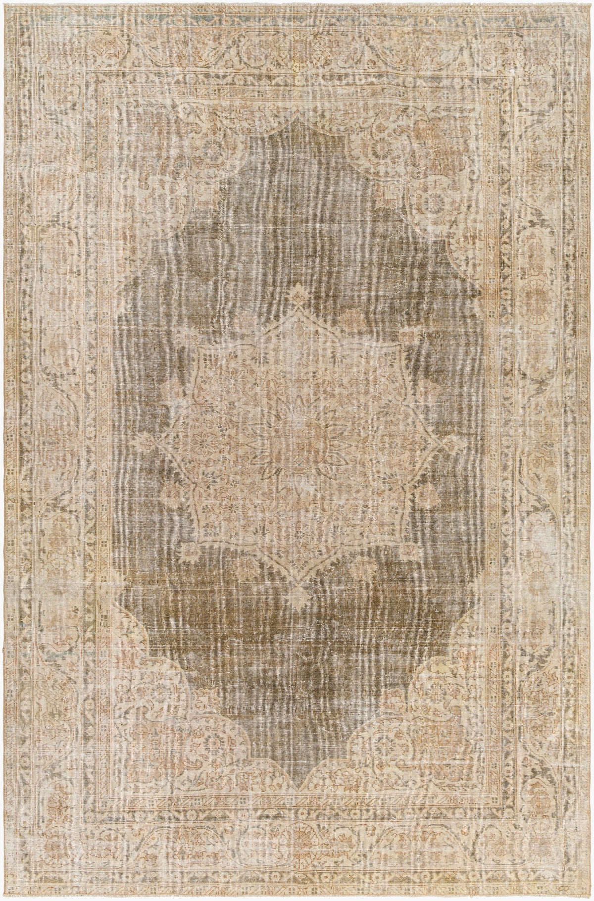 Antique One of a Kind Handmade Rug