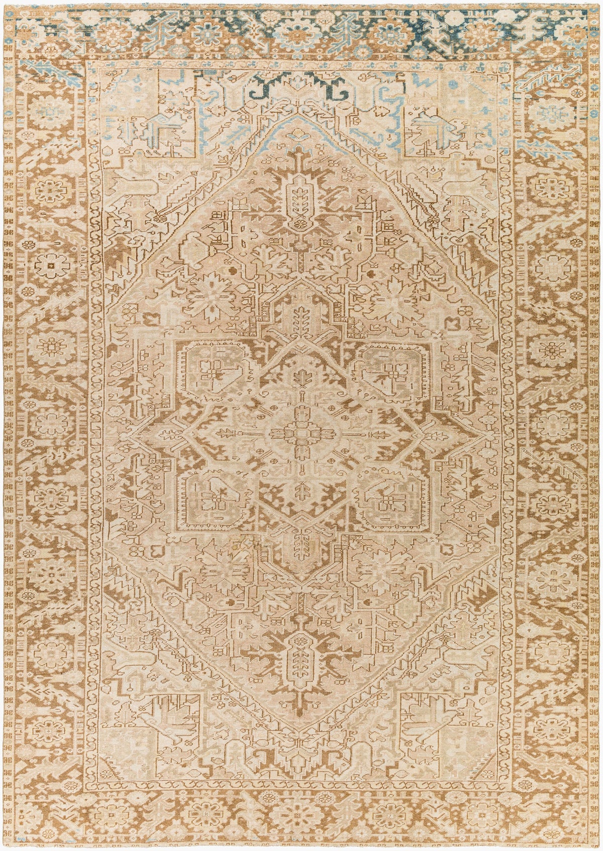 Antique One of a Kind Handmade Rug