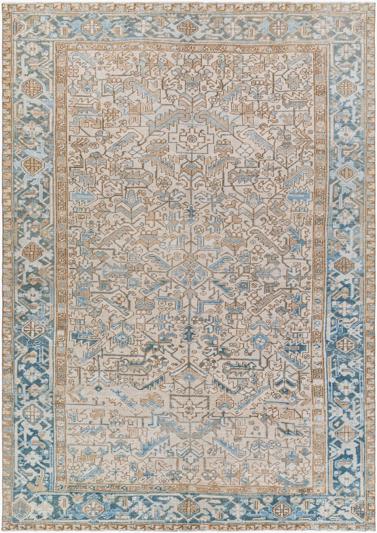 Antique One of a Kind Handmade Rug