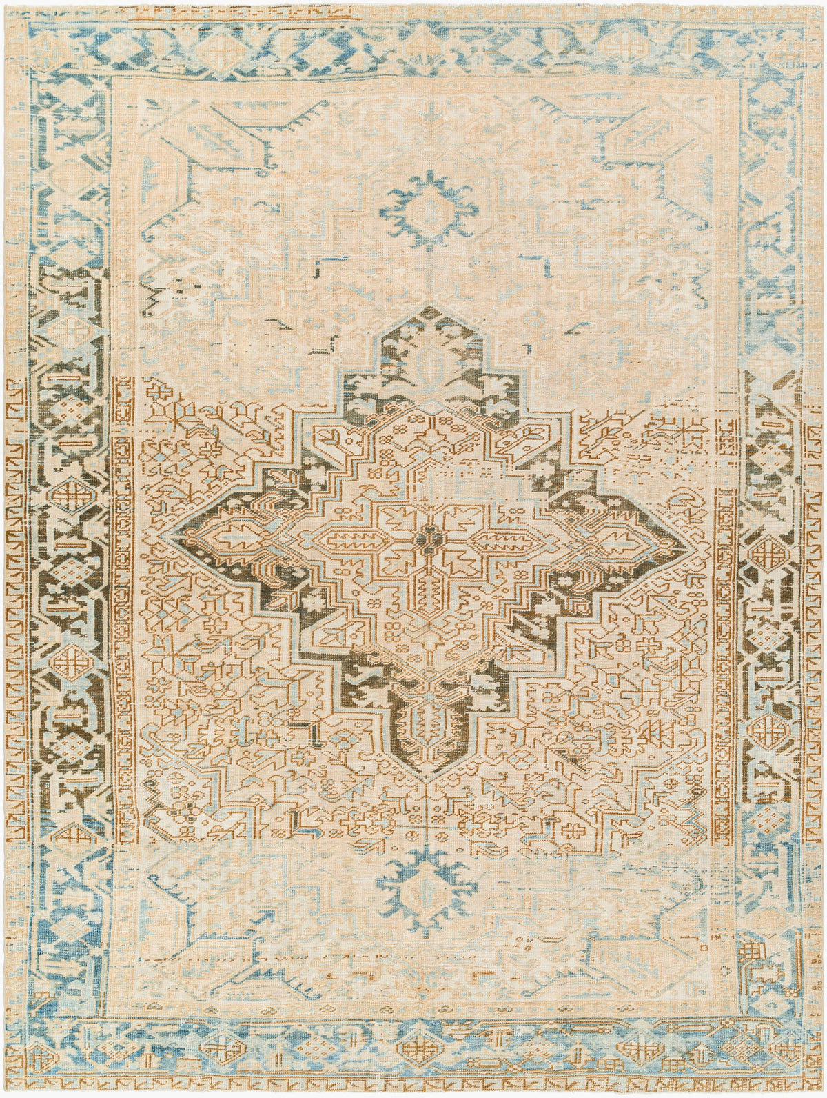 Antique One of a Kind Handmade Rug