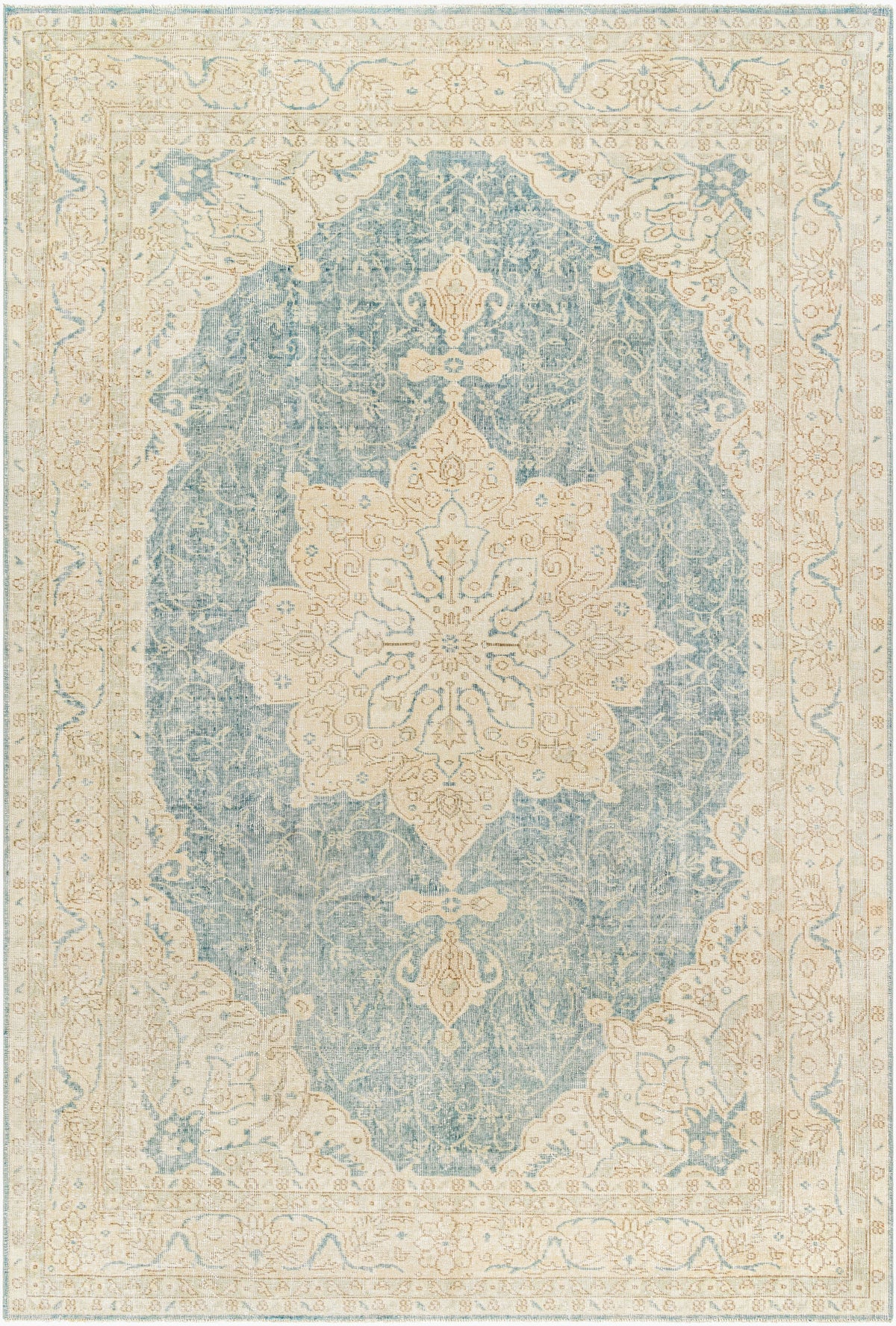 Antique One of a Kind Handmade Rug