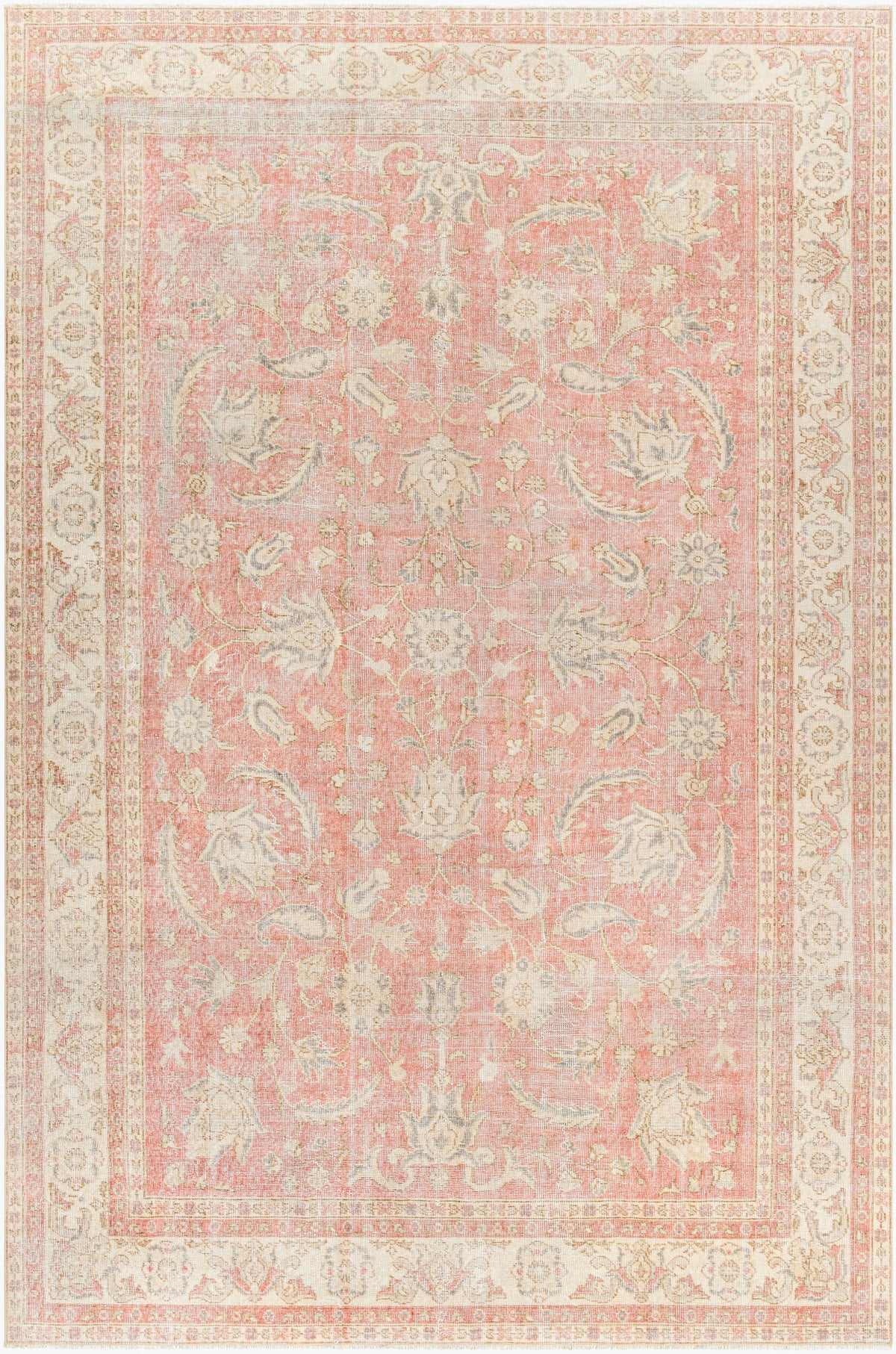 Antique One of a Kind Handmade Rug