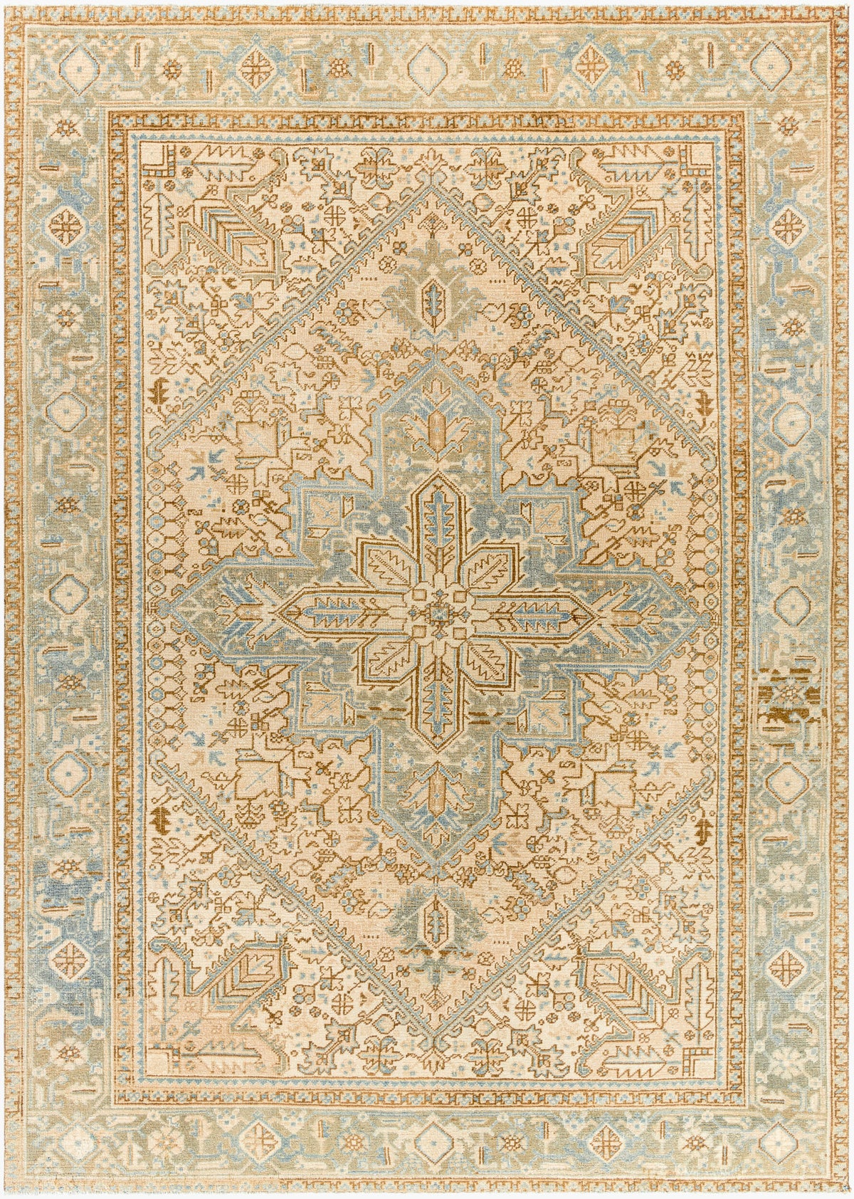 Antique One of a Kind Handmade Rug