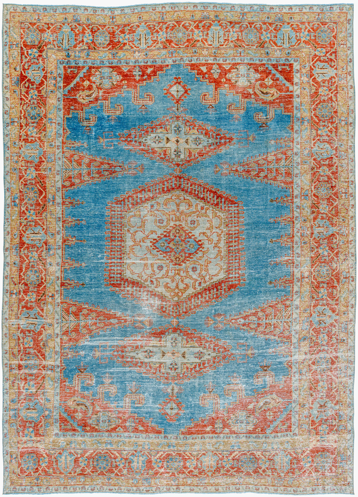 Antique One of a Kind Handmade Rug