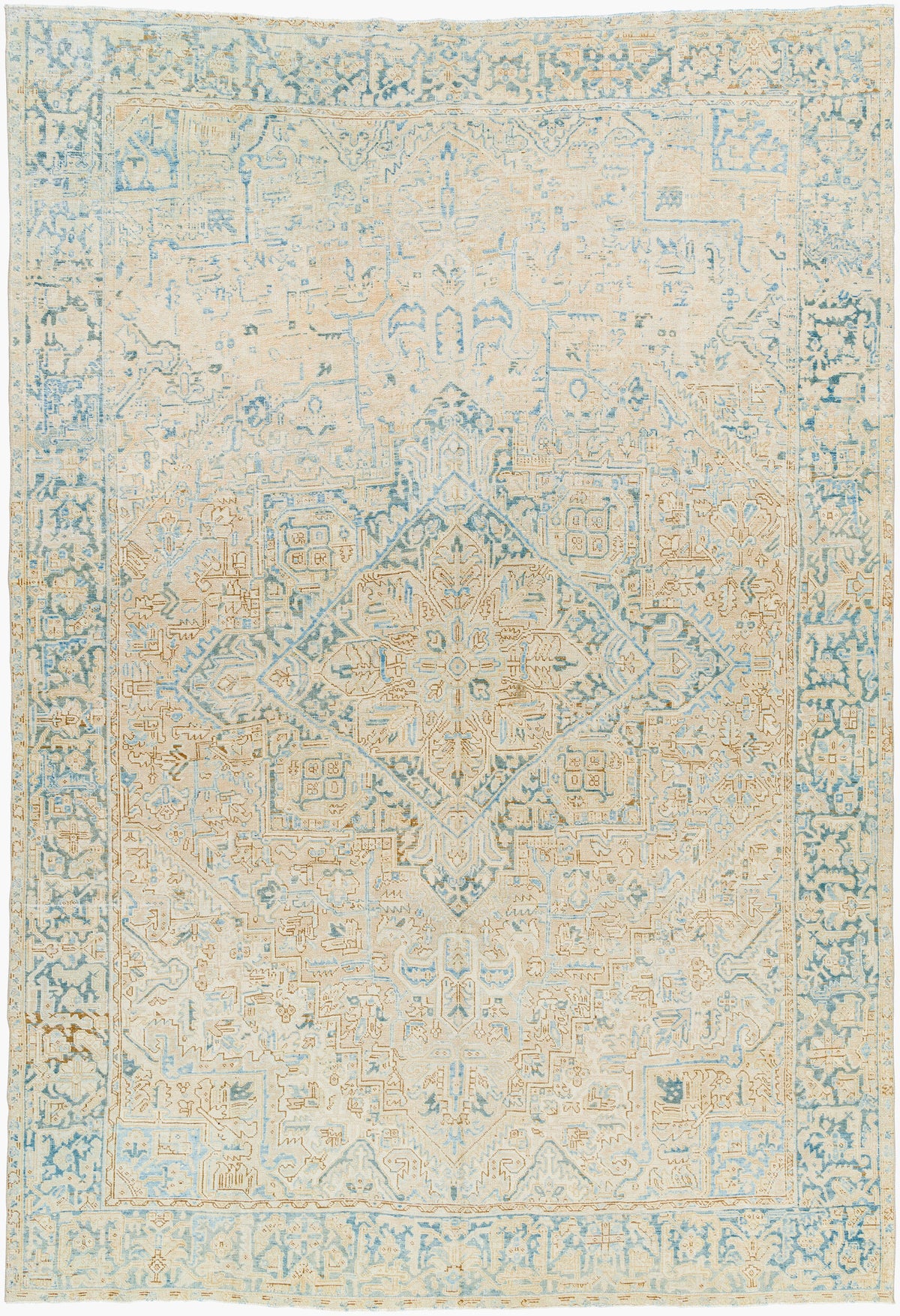 Antique One of a Kind Handmade Rug