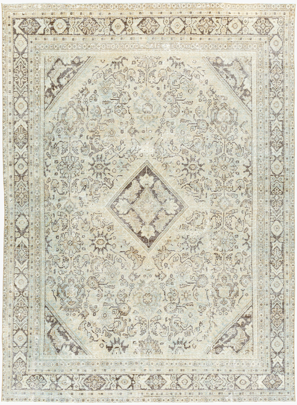 Antique One of a Kind Handmade Rug