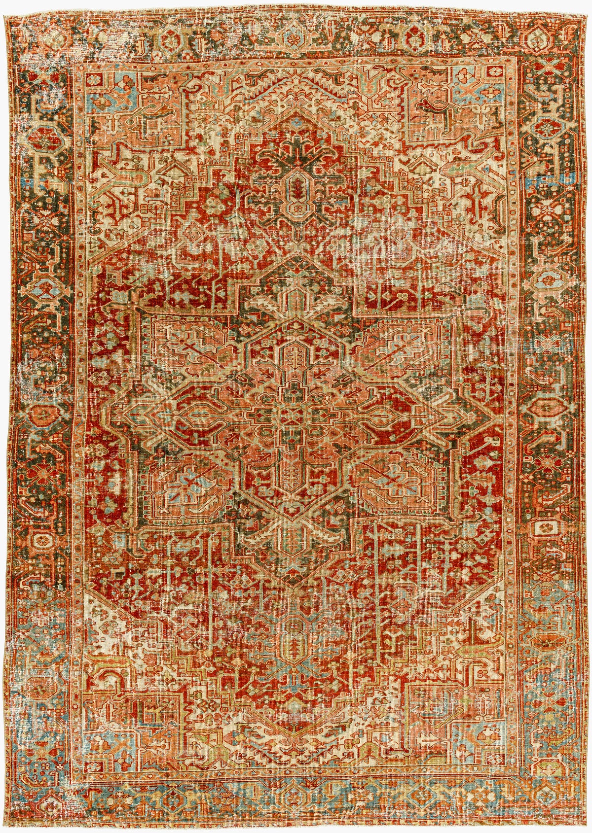 Antique One of a Kind Handmade Rug