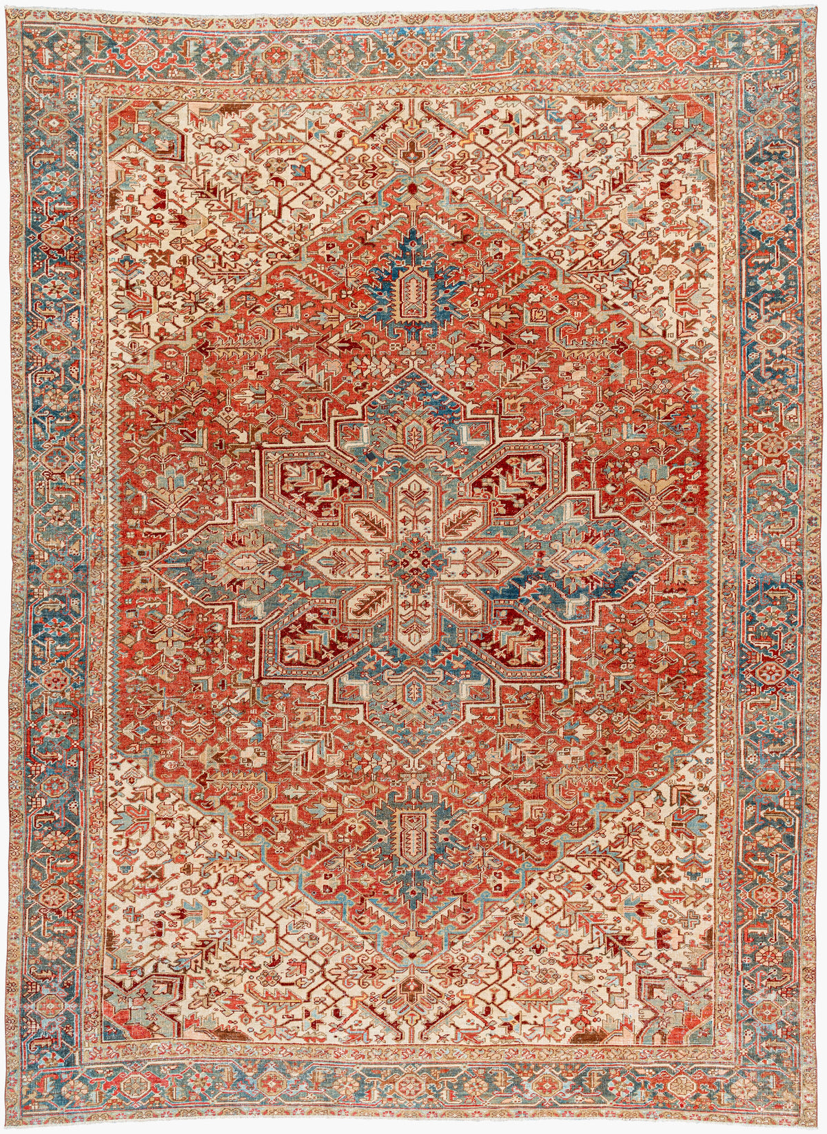 Antique One of a Kind Handmade Rug