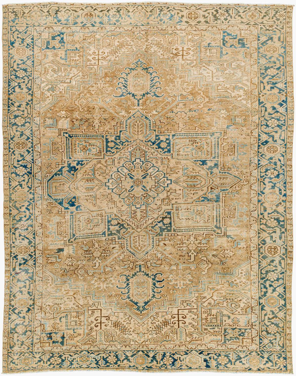 Antique One of a Kind Handmade Rug