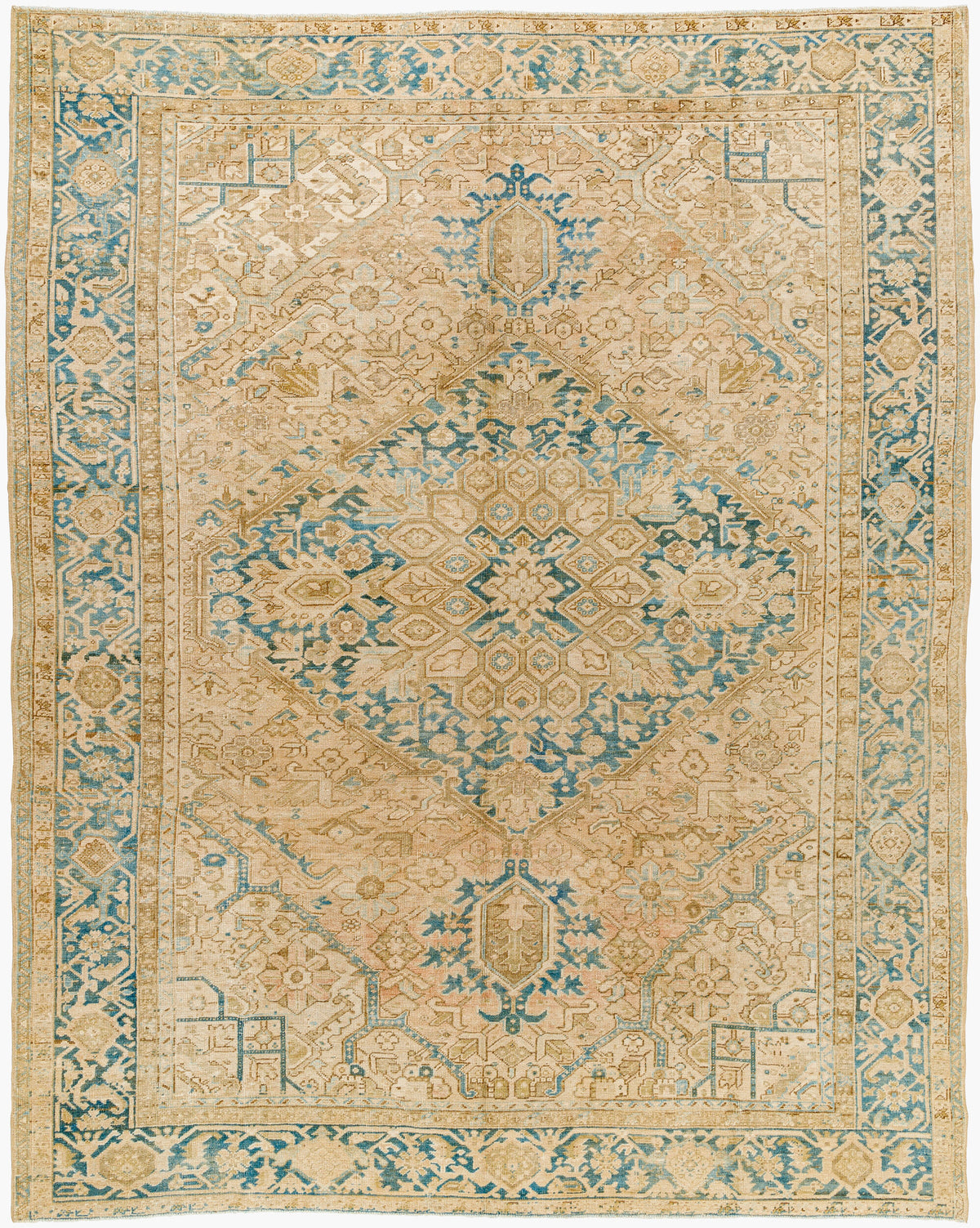 Antique One of a Kind Handmade Rug
