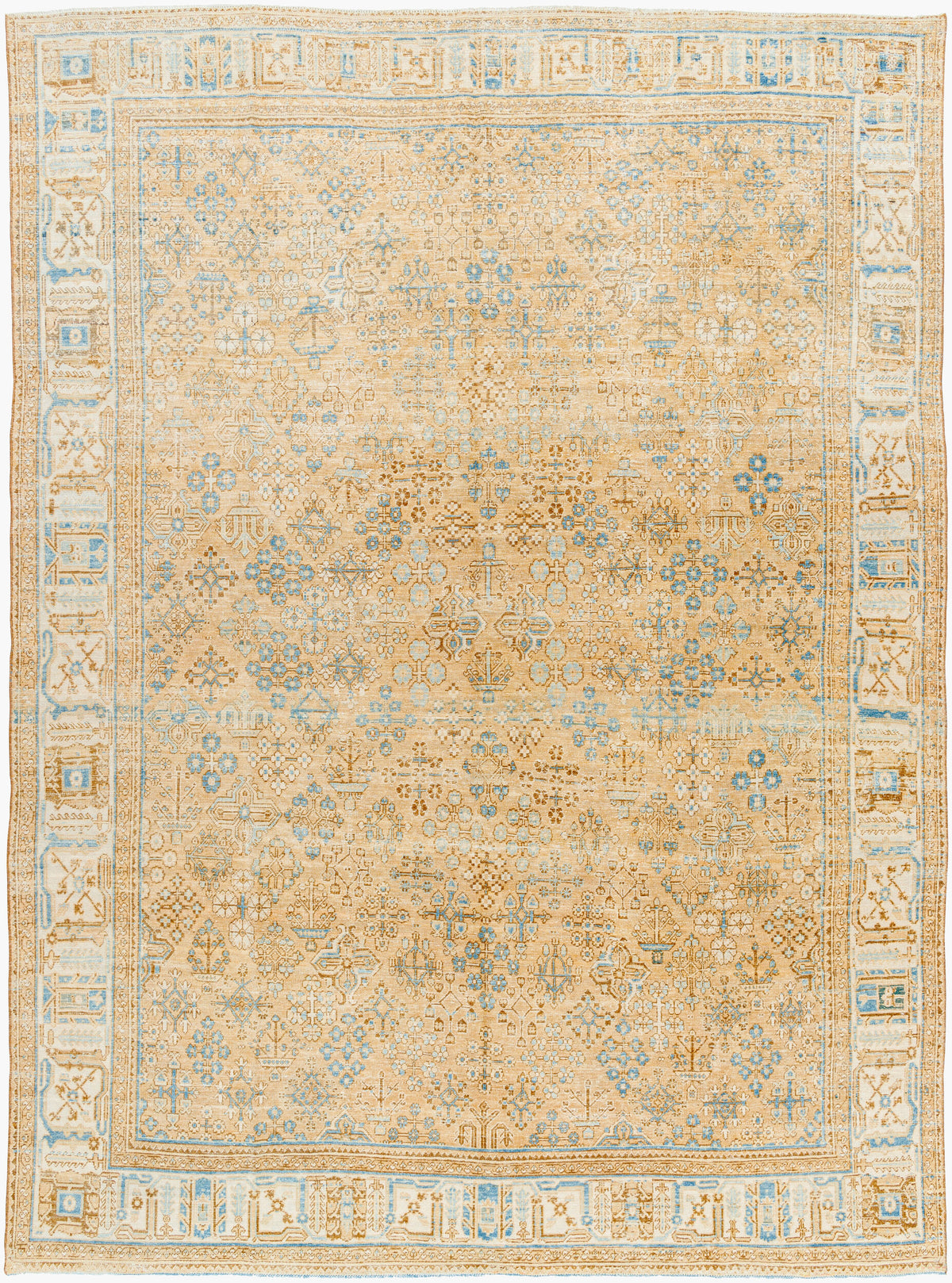Antique One of a Kind Handmade Rug