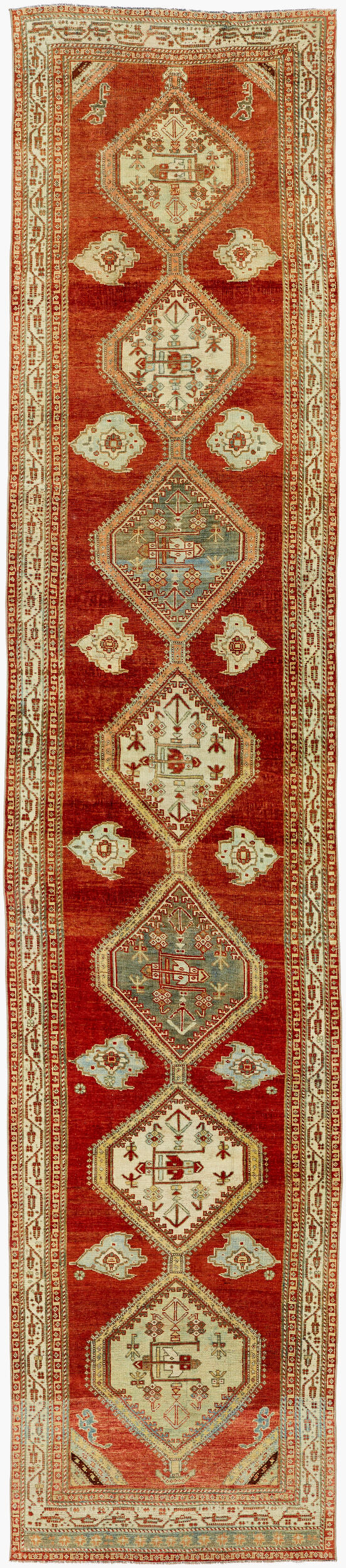 Antique One of a Kind Handmade Rug