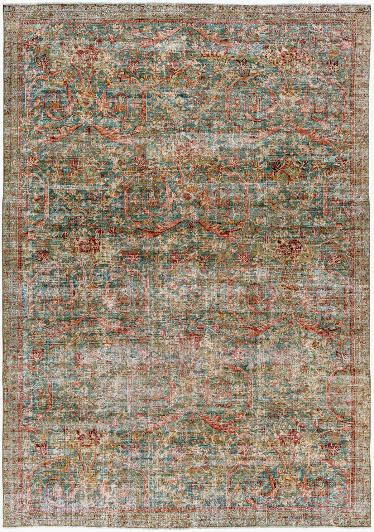 Antique One of a Kind Handmade Rug
