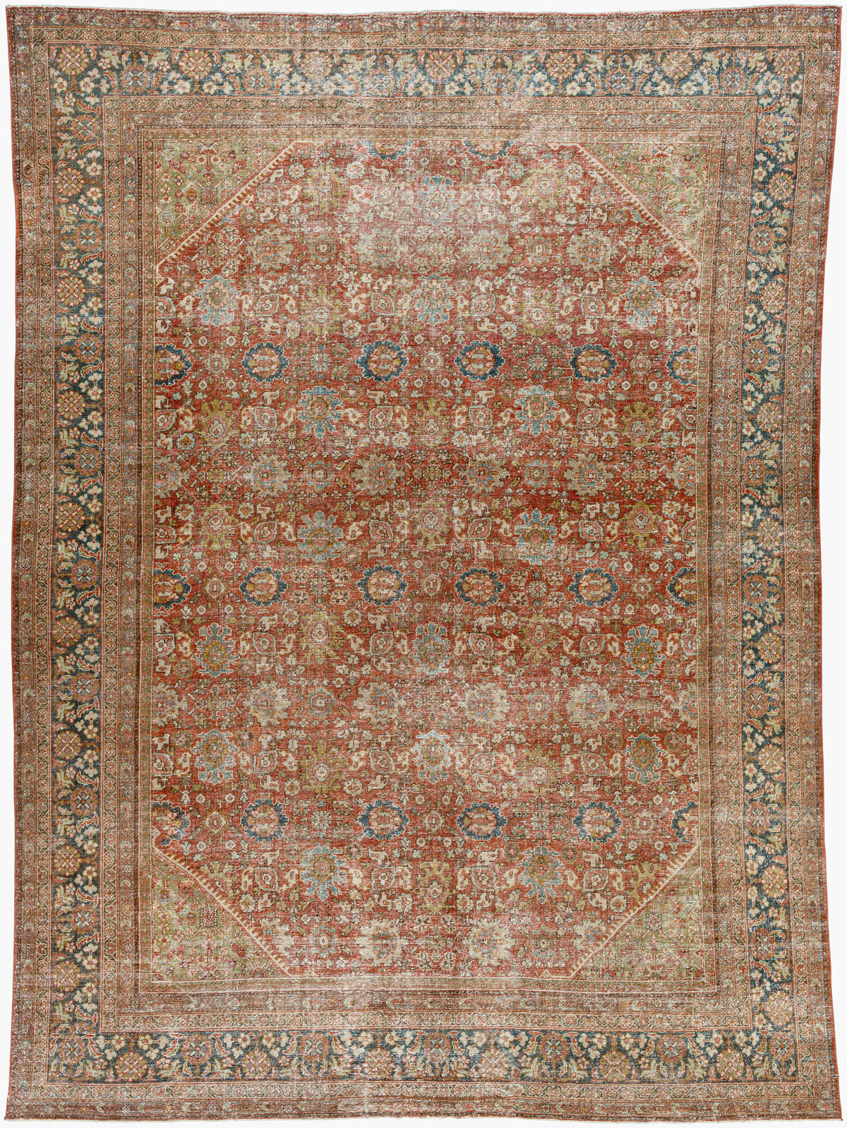 Antique One of a Kind Handmade Rug