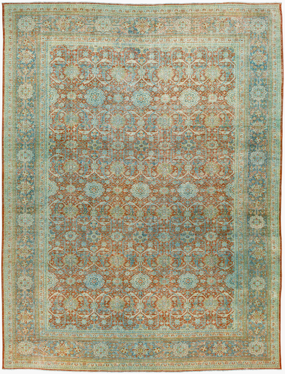 Antique One of a Kind Handmade Rug