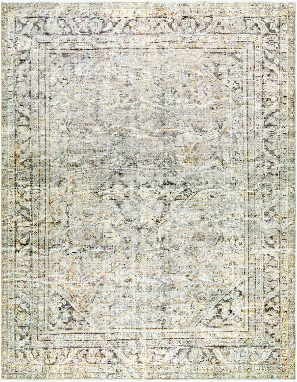 Antique One of a Kind Handmade Rug