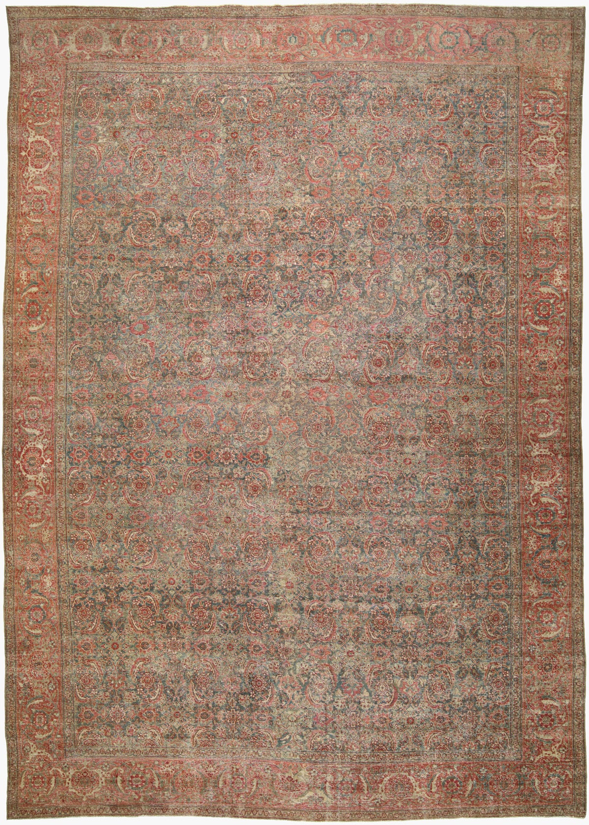 Antique One of a Kind Handmade Rug