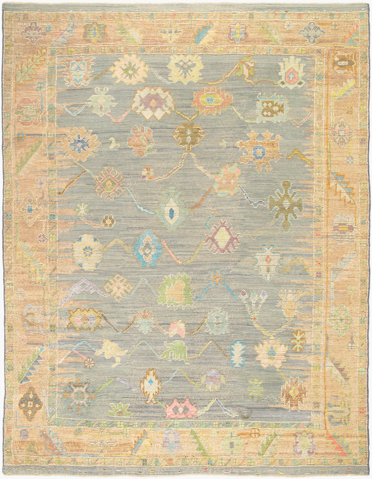 Antique One of a Kind Handmade Rug
