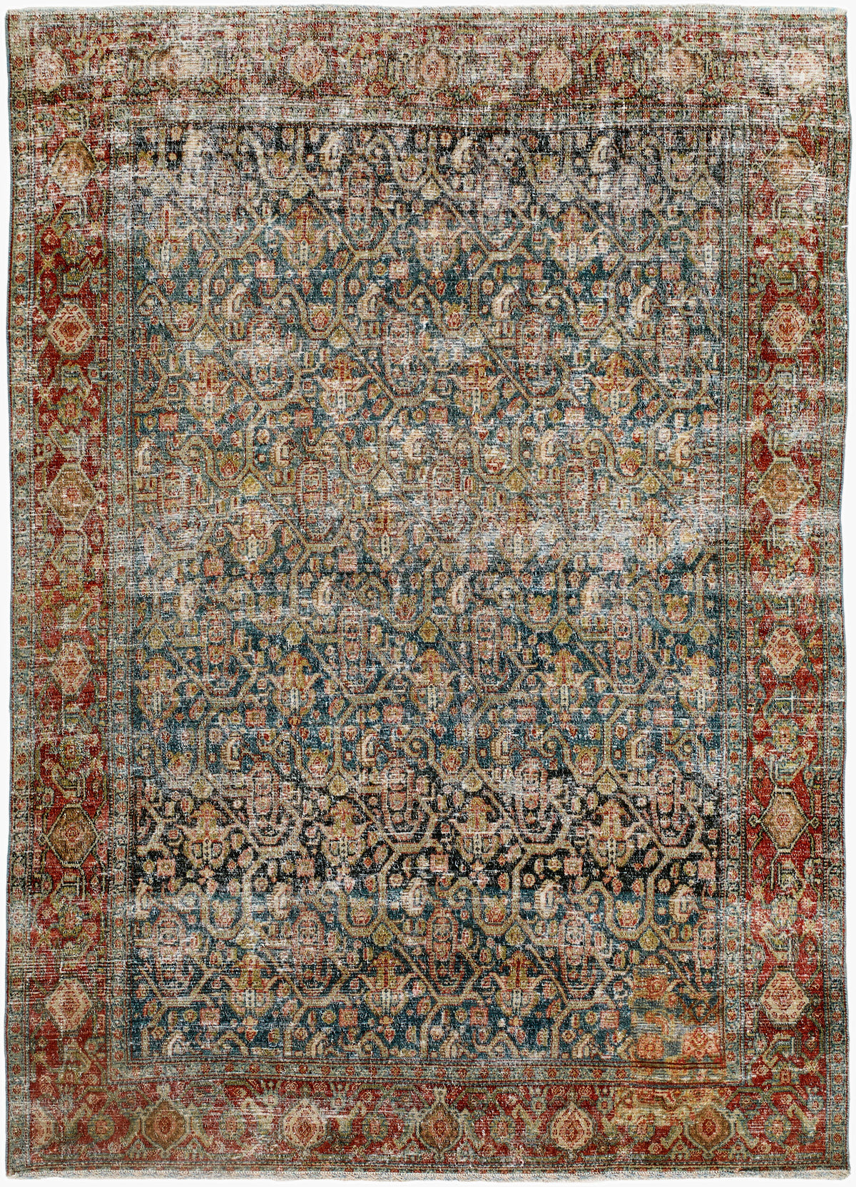 Antique One of a Kind Handmade Rug