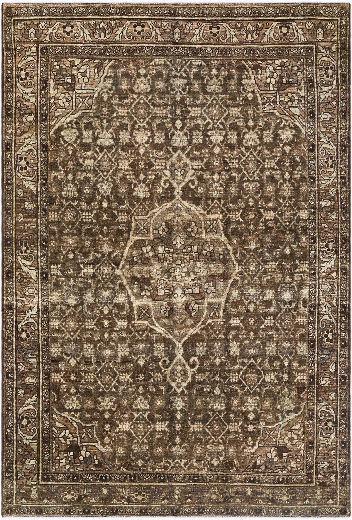 Antique One of a Kind Handmade Rug