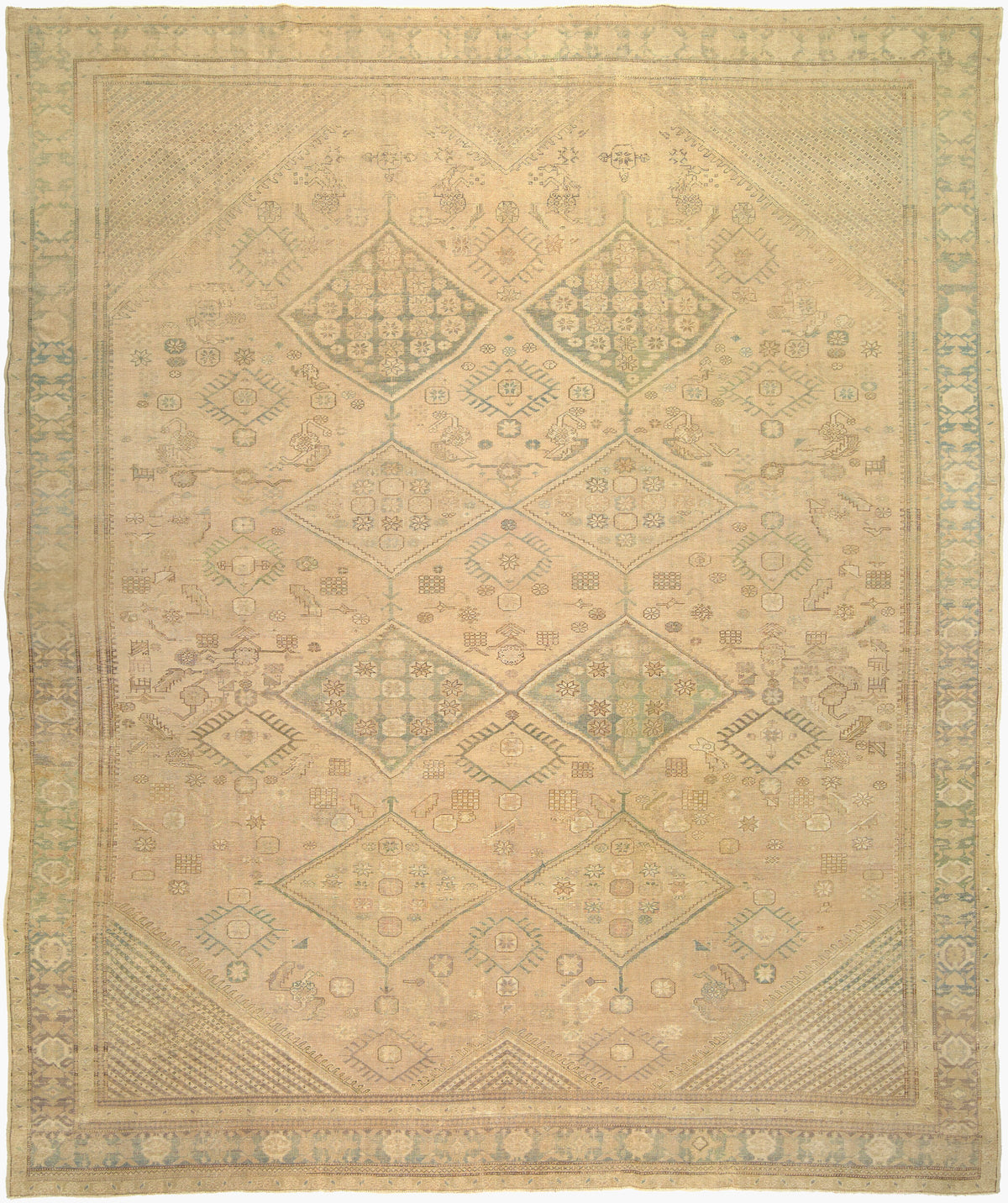 Antique One of a Kind Handmade Rug