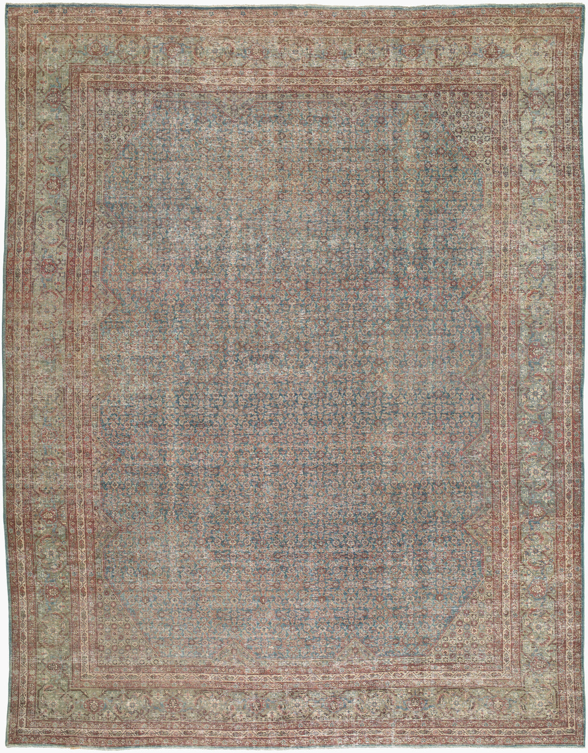 Antique One of a Kind Handmade Rug