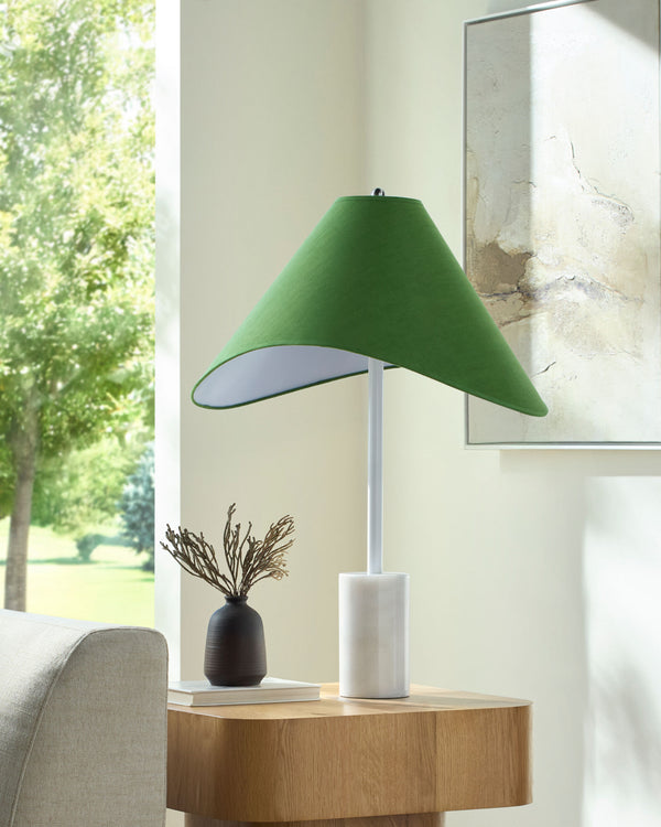 Apuila Accent Table Lamp — API-018 in a room