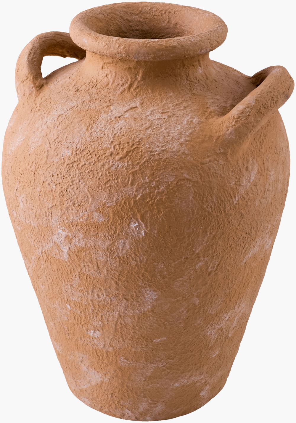 Artefact Vase ARC-002 in Terracotta, front view