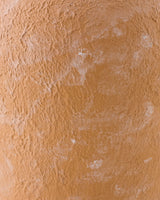 Artefact Vase ARC-002 in Terracotta, texture close-up